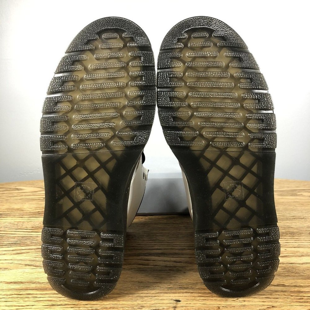 NEW Dr. Martens Zavala Leather Combat Boots (Women’s 9, white) - Picture 5 of 7